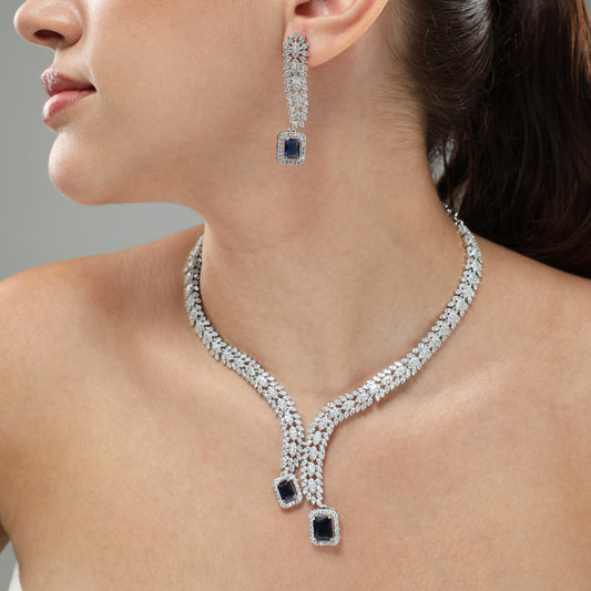 Starry Night Diamond Necklace Set