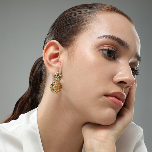 Serenade Boulevard Textured Earrings