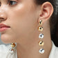Bling Circle Party Earrings