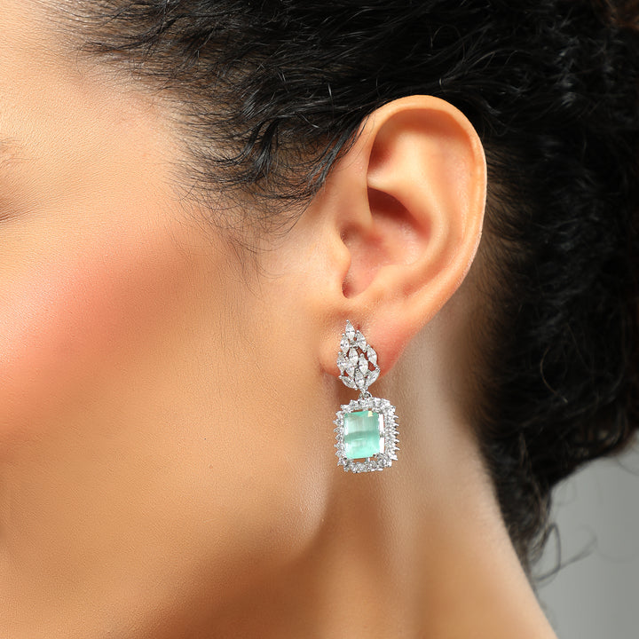 Ornate Diamond Earrings