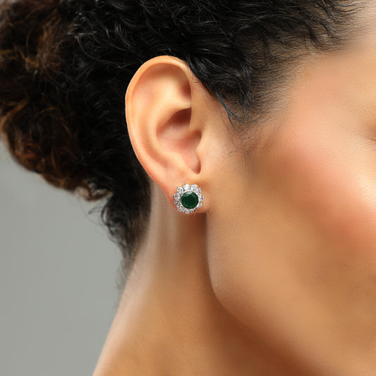 Timeless Green Studs