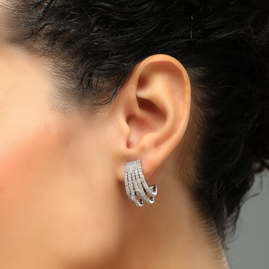 Bejeweled Diamond Earrings