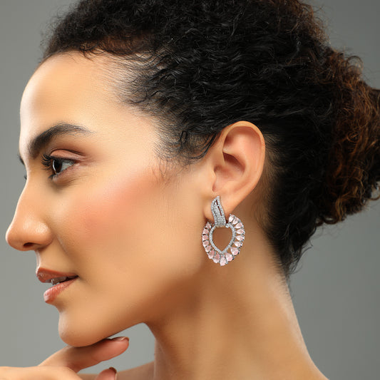 Charm Diamond Studded Earrings