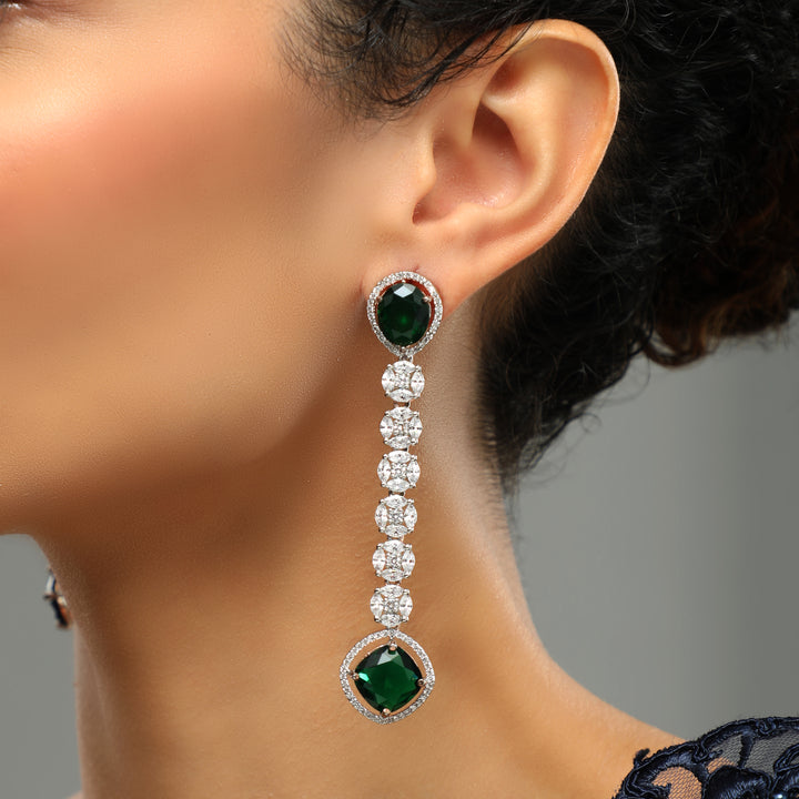 Euphoria Hanging Diamond Earrings