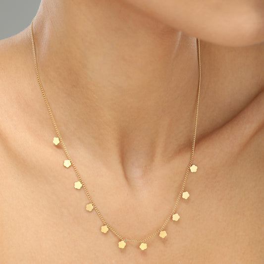 Chic Crescent Chain Necklace