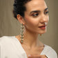 Nargis Kundan Long Earrings