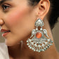 Zaria Oxidized Earrings