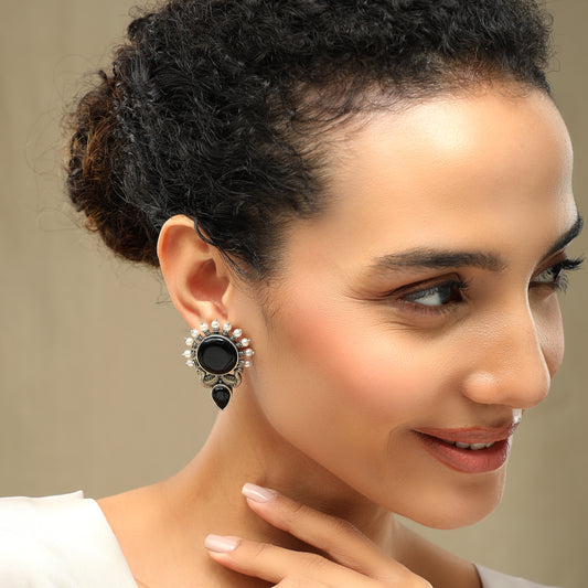 Khwaab Oxidized Earrings