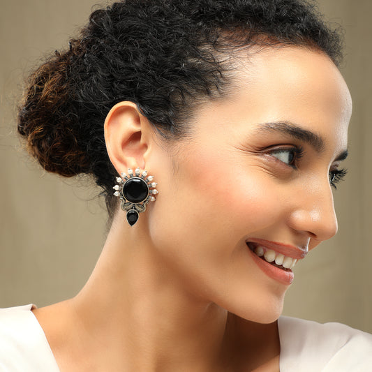 Khwaab Oxidized Earrings