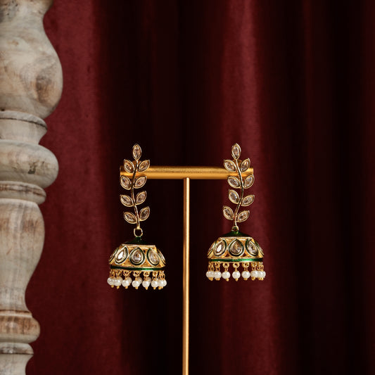 Khushnuma Kundan Studded Earrings