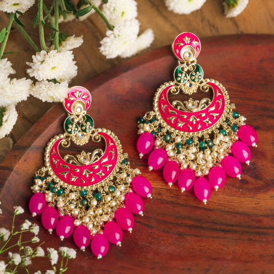 Adeena Meenakari Earring