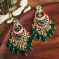 Shiddat Kundan Chand Earring