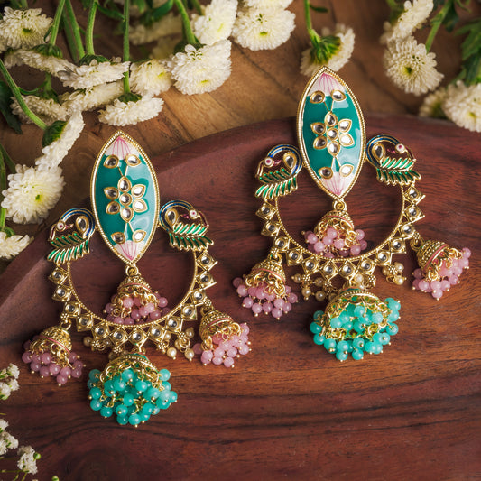 Hairat Meenakari Earring