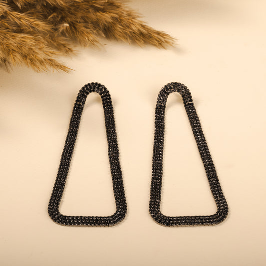 Black Beauty Long Earrings