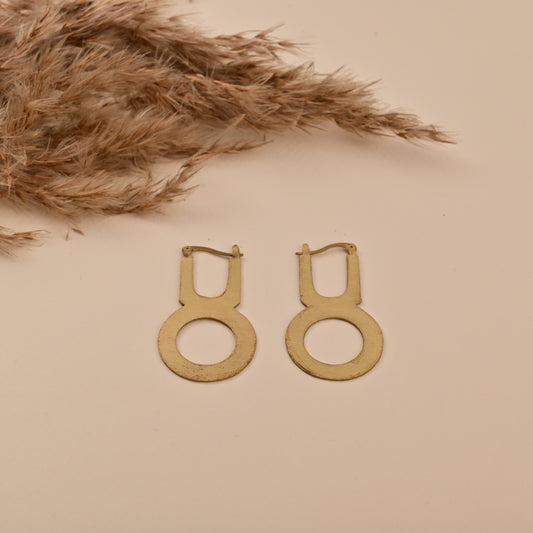 Ivy Gold Plated Earrings