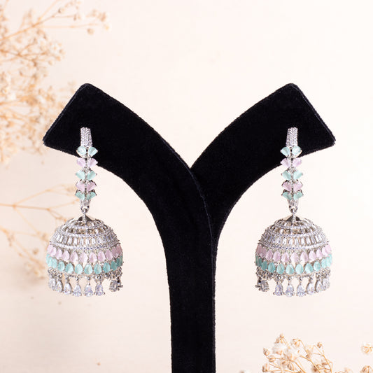 Savanahh Hoop Diamond Earrings