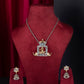 Lithe Oxidized Long Necklace Set