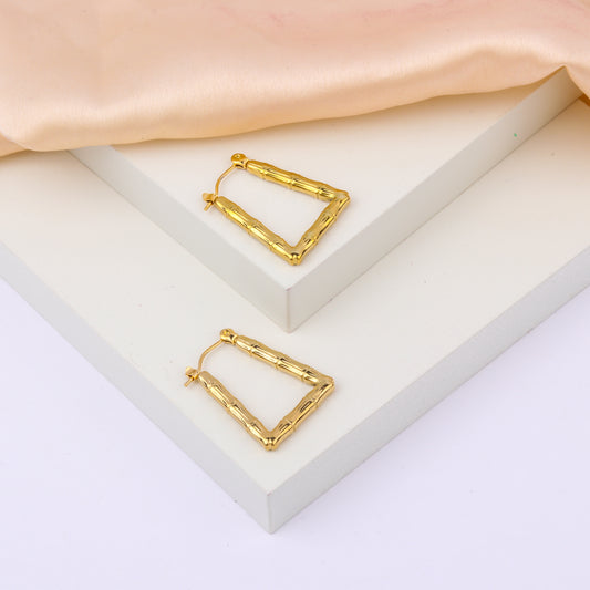 Emma Gold Plated Earrings