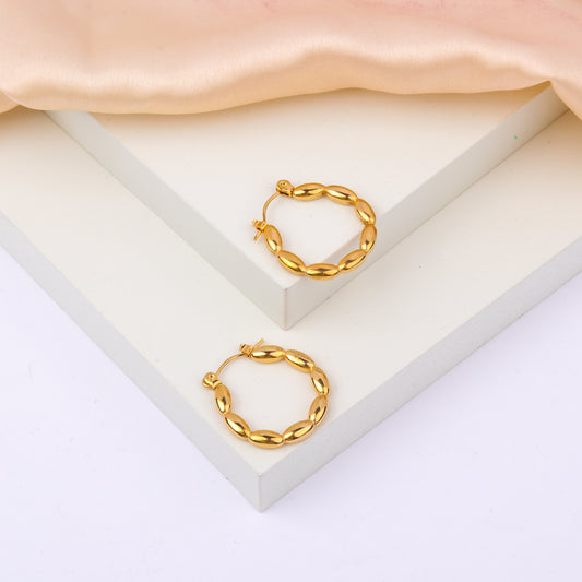 Itzel Gold Plated Earrings