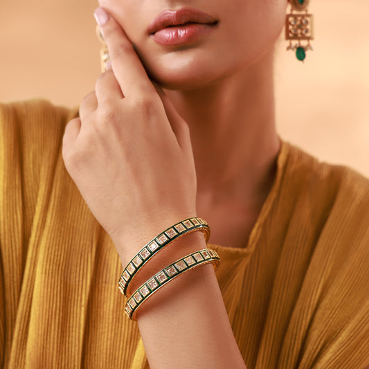 Avinya Goldplated Bangles (SET OF 2)