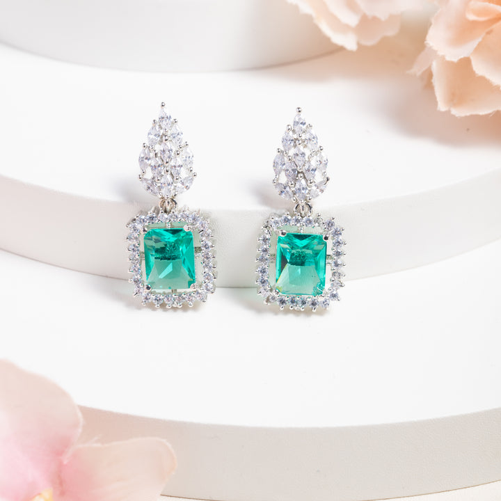 Ornate Diamond Earrings