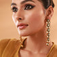 Nargis Kundan Long Earrings