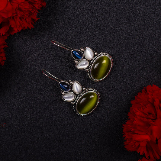 Amala Oxidized Earrings